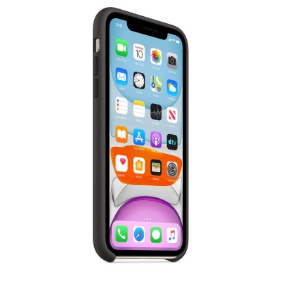 Apple iPhone 11 Silicone Case - Black (MWVU2)