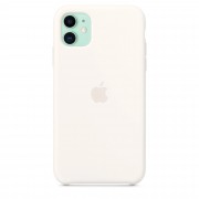 Apple iPhone 11 Silicone Case - White (MWVX2)