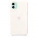 Apple iPhone 11 Silicone Case - White (MWVX2)