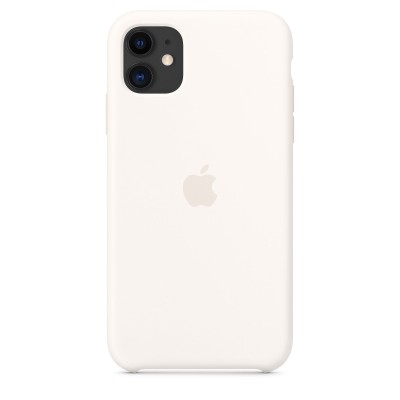 Apple iPhone 11 Silicone Case - White (MWVX2)
