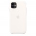 Apple iPhone 11 Silicone Case - White (MWVX2)