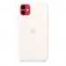 Apple iPhone 11 Silicone Case - White (MWVX2)