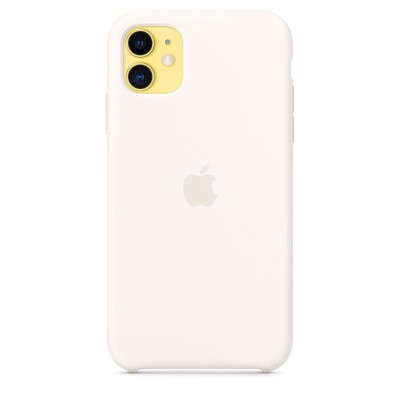 Apple iPhone 11 Silicone Case - White (MWVX2)