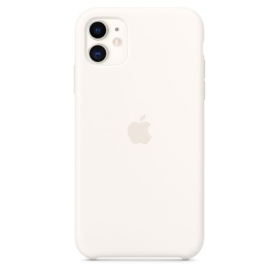 Apple iPhone 11 Silicone Case - White (MWVX2)