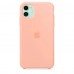 Apple iPhone 11 Silicone Case - Grapefruit (MXYX2)