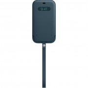 Apple iPhone 12 Pro Max Leather Sleeve with MagSafe - Baltic Blue (MHYH3)