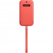 Apple iPhone 12 Pro Max Leather Sleeve with MagSafe - Pink Citrus (MHYF3)