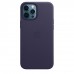 Apple iPhone 12 Pro Max Leather Case with MagSafe - Deep Violet (MJYT3)