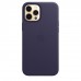 Apple iPhone 12 Pro Max Leather Case with MagSafe - Deep Violet (MJYT3)