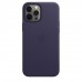 Apple iPhone 12 Pro Max Leather Case with MagSafe - Deep Violet (MJYT3)