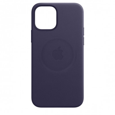 Apple iPhone 12 Pro Max Leather Case with MagSafe - Deep Violet (MJYT3)