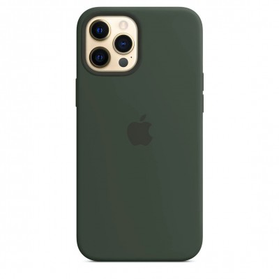 Apple iPhone 12 Pro Max Silicone Case with MagSafe - Cyprus Green (MHLC3)