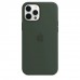 Apple iPhone 12 Pro Max Silicone Case with MagSafe - Cyprus Green (MHLC3)