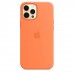 Apple iPhone 12 Pro Max Silicone Case with MagSafe - Kumquat (MHL83)