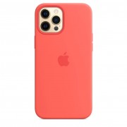Apple iPhone 12 Pro Max Silicone Case з MagSafe - Pink Citrus (MHL93)