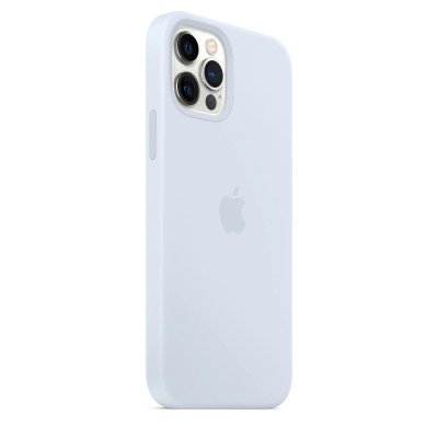 Apple iPhone 12 Pro Max Silicone Case with MagSafe - Cloud Blue (MKTY3)