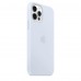 Apple iPhone 12 Pro Max Silicone Case with MagSafe - Cloud Blue (MKTY3)