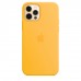Apple iPhone 12 Pro Max Silicone Case with MagSafe - Sunflower (MKTW3)