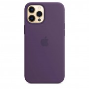 Apple iPhone 12 Pro Max Silicone Case with MagSafe - Amethyst (MK083)