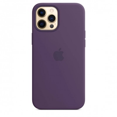 Apple iPhone 12 Pro Max Silicone Case with MagSafe - Amethyst (MK083)