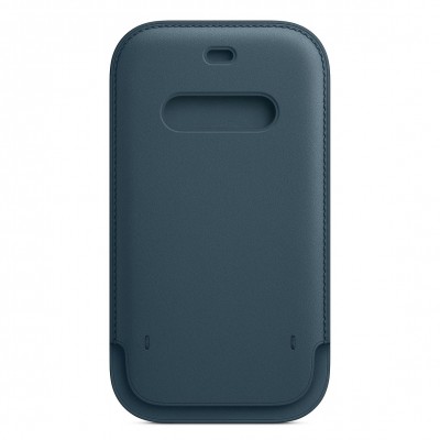 Apple iPhone 12 | 12 Pro Leather Sleeve with MagSafe - Baltic Blue (MHYD3)