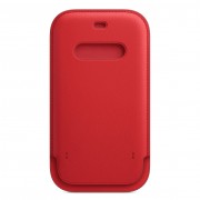 Apple iPhone 12 | 12 Pro Leather Sleeve with MagSafe - (PRODUCT)RED (MHYE3)