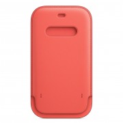 Apple iPhone 12 | 12 Pro Leather Sleeve with MagSafe - Pink Citrus (MHYA3)