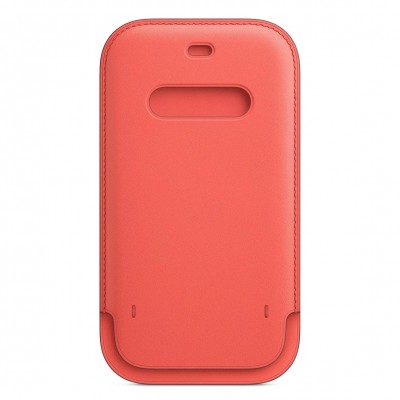 Apple iPhone 12 | 12 Pro Leather Sleeve with MagSafe - Pink Citrus (MHYA3)