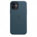 Apple iPhone 12, 12 Pro Leather Case with MagSafe - Baltic Blue (MHKE3)
