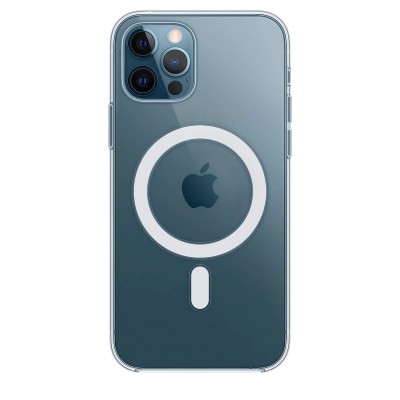 Apple iPhone 12, 12 Pro Case with MagSafe - Clear (MHLM3)
