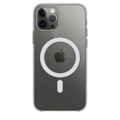 Apple iPhone 12, 12 Pro Case with MagSafe - Clear (MHLM3)