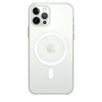Apple iPhone 12, 12 Pro Case with MagSafe - Clear (MHLM3)