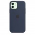 Apple iPhone 12 | 12 Pro Silicone Case with MagSafe - Deep Navy (MHL43)