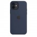 Apple iPhone 12 | 12 Pro Silicone Case with MagSafe - Deep Navy (MHL43)