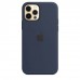 Apple iPhone 12 | 12 Pro Silicone Case with MagSafe - Deep Navy (MHL43)