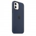 Apple iPhone 12 | 12 Pro Silicone Case with MagSafe - Deep Navy (MHL43)