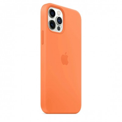 Apple iPhone 12 | 12 Pro Silicone Case з MagSafe - Kumquat (MHKY3)