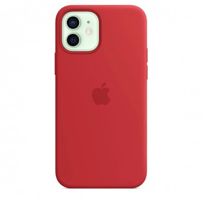 Apple iPhone 12 | 12 Pro Silicone Case з MagSafe - (PRODUCT)RED (MHL63)
