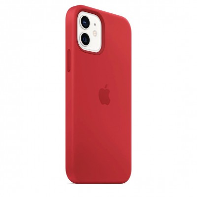 Apple iPhone 12 | 12 Pro Silicone Case з MagSafe - (PRODUCT)RED (MHL63)