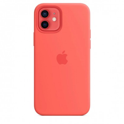 Apple iPhone 12 | 12 Pro Silicone Case з MagSafe - Pink Citrus (MHL03)