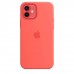 Apple iPhone 12 | 12 Pro Silicone Case з MagSafe - Pink Citrus (MHL03)