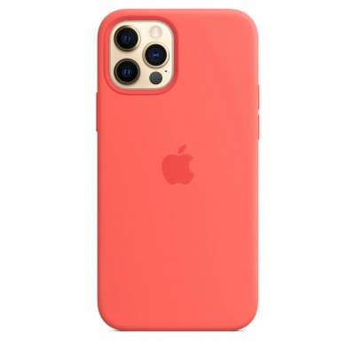 Apple iPhone 12 | 12 Pro Silicone Case з MagSafe - Pink Citrus (MHL03)