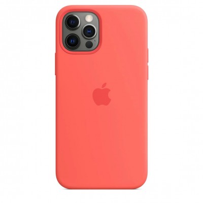 Apple iPhone 12 | 12 Pro Silicone Case з MagSafe - Pink Citrus (MHL03)