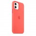 Apple iPhone 12 | 12 Pro Silicone Case з MagSafe - Pink Citrus (MHL03)