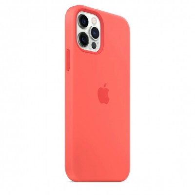 Apple iPhone 12 | 12 Pro Silicone Case з MagSafe - Pink Citrus (MHL03)