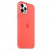 Apple iPhone 12 | 12 Pro Silicone Case з MagSafe - Pink Citrus (MHL03)