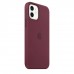 Apple iPhone 12 | 12 Pro Silicone Case з MagSafe - Plum (MHL23)
