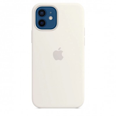 Apple iPhone 12 | 12 Pro Silicone Case with MagSafe - White (MHL53)
