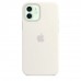 Apple iPhone 12 | 12 Pro Silicone Case with MagSafe - White (MHL53)