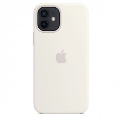 Apple iPhone 12 | 12 Pro Silicone Case with MagSafe - White (MHL53)
